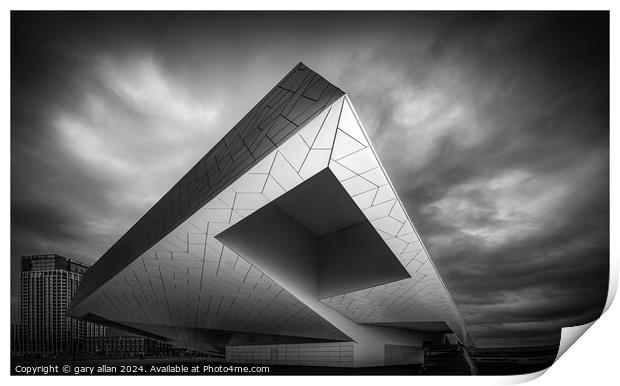 Amsterdam Eye Print by gary allan