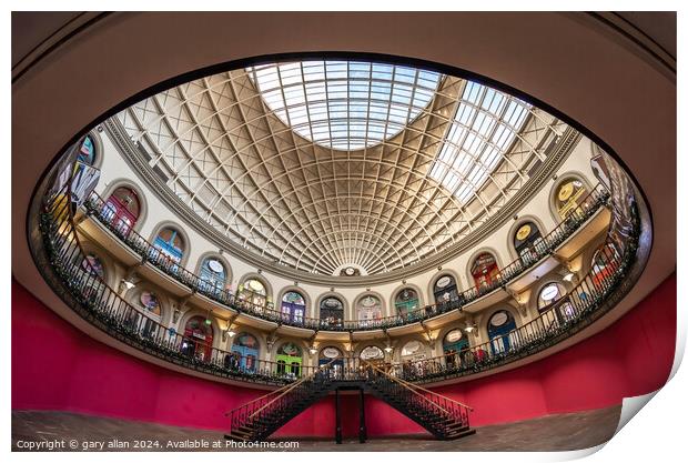 Leeds Corn Exchange Print by gary allan