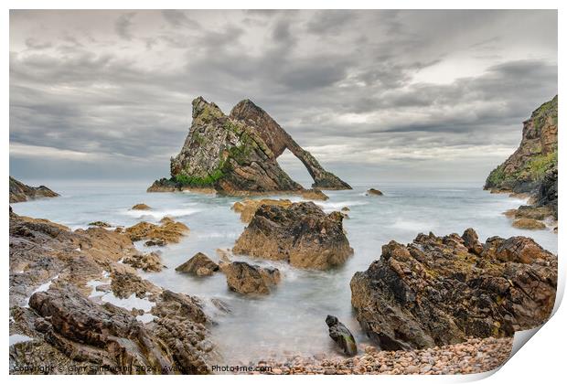 Bow Fiddle Rock Print by Glyn Sanderson