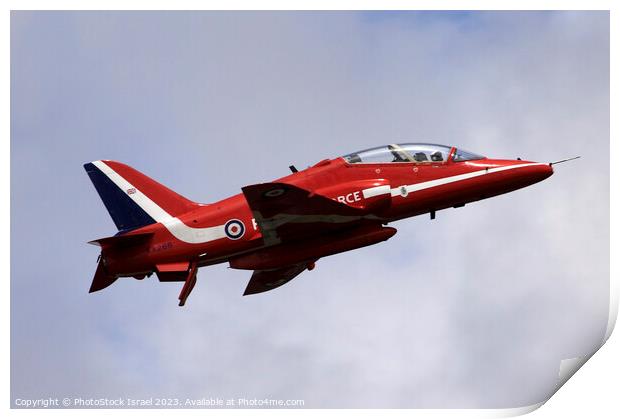 Red Arrows  Print by PhotoStock Israel