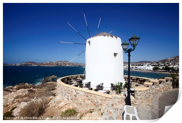 Antiparos, Greek island Print by PhotoStock Israel