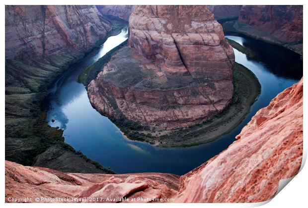 Horseshoe Bend Colorado River Arizona USA Print by PhotoStock Israel