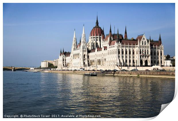 Budapest, Parliament Building  Print by PhotoStock Israel