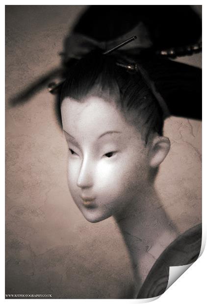 Geisha Girl Print by Rob Toombs