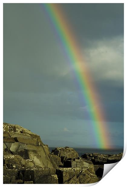Neis Point, Isle of Sky, Scotland, UK Print by Gabor Pozsgai