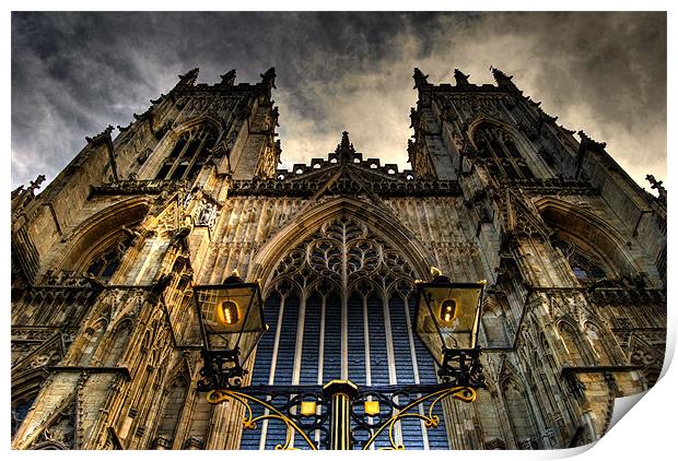 Minster Print by andy harris
