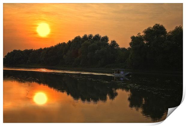 SUNRISE Print by Jovan Miric