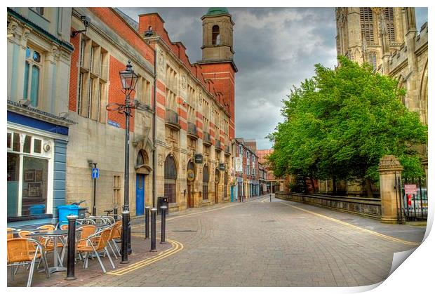  Old Town, Hull Print by Sarah Couzens