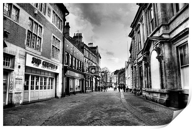  Trinity House Lane Print by Sarah Couzens