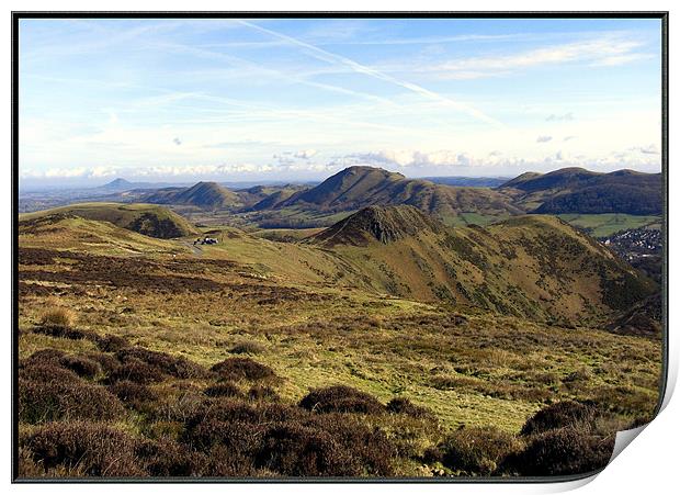 Heart of Shropshire Print by Vivienne Barker