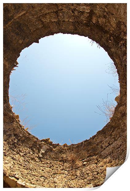 Hole in the ceiling Print by James Lavott