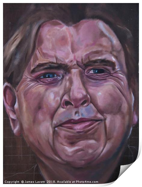 Timothy Spall Print by James Lavott