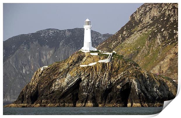 South Stack Print by James Lavott