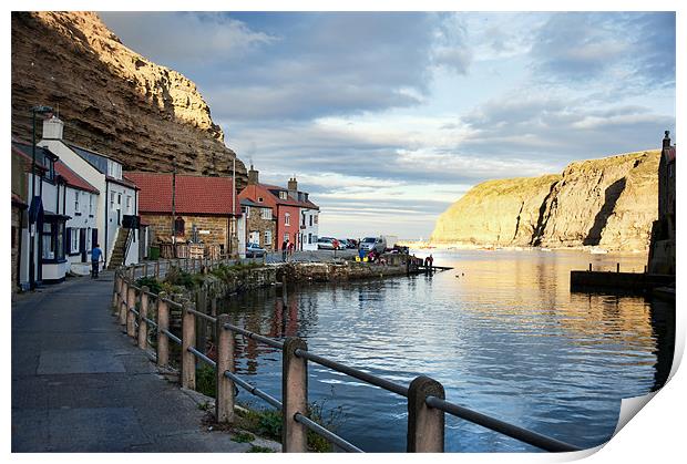 Staithes Print by Fee Easton
