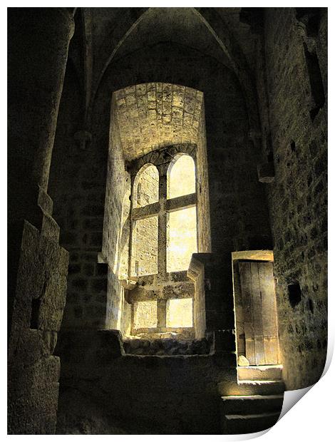 The Castle's Hidden Room Print by Jacqi Elmslie