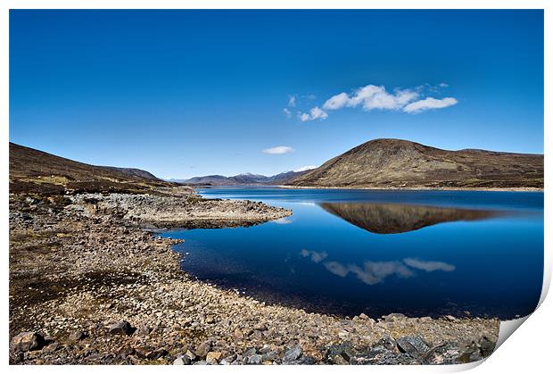 Loch Reflections Print by Jacqi Elmslie