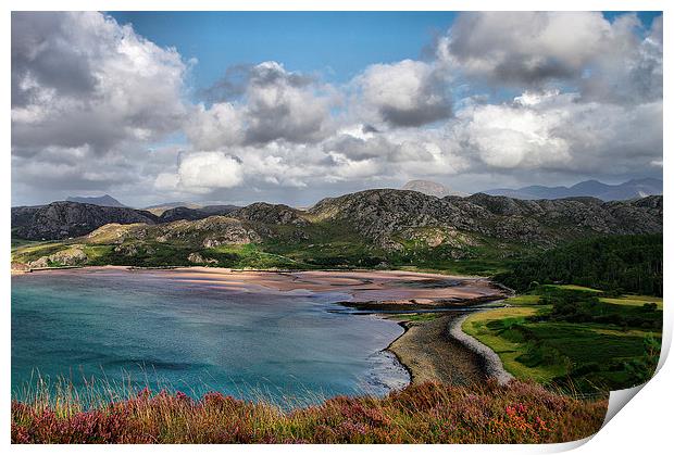 Gruinard Bay Print by Jacqi Elmslie