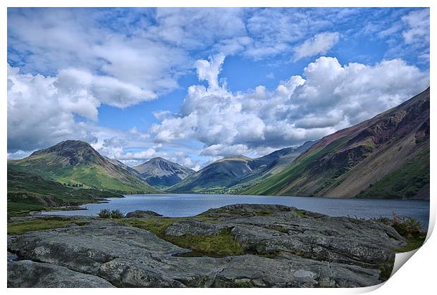 Wastwater Lake District Print by Jacqi Elmslie