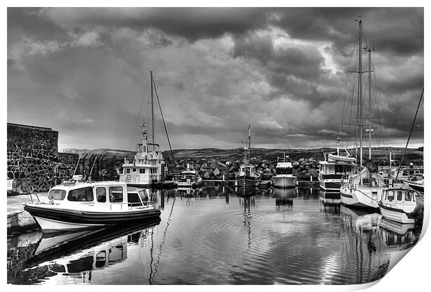 Ballycastle ripples Print by David McFarland