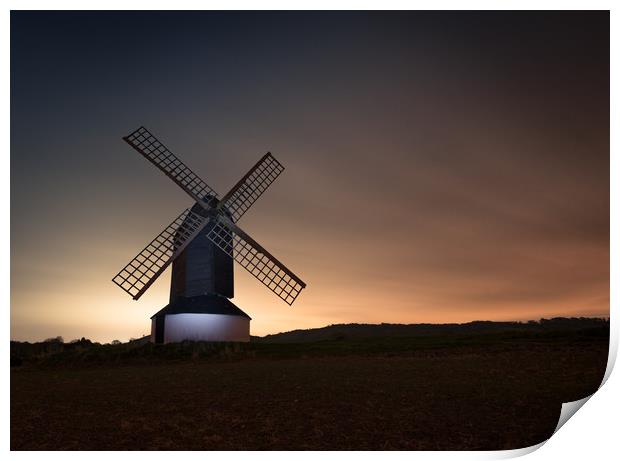 Windmill #2 Print by Rob Camp