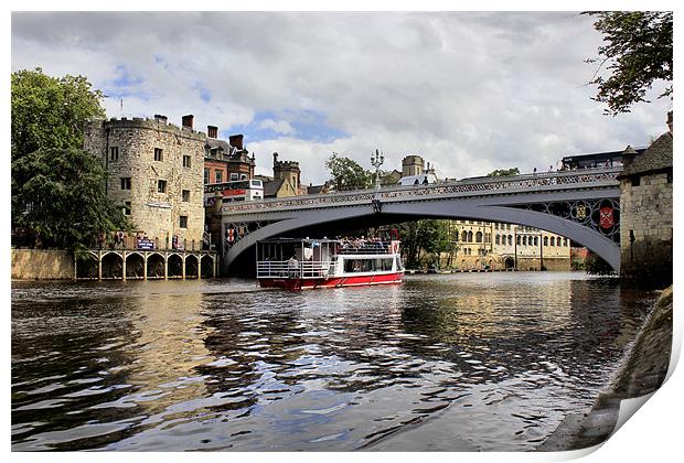 bridge over the river ouse Print by Martin Parkinson