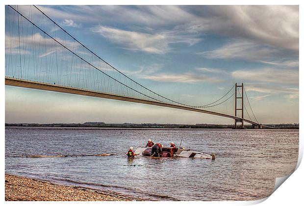 Humber Recovery 2014 Print by Martin Parkinson