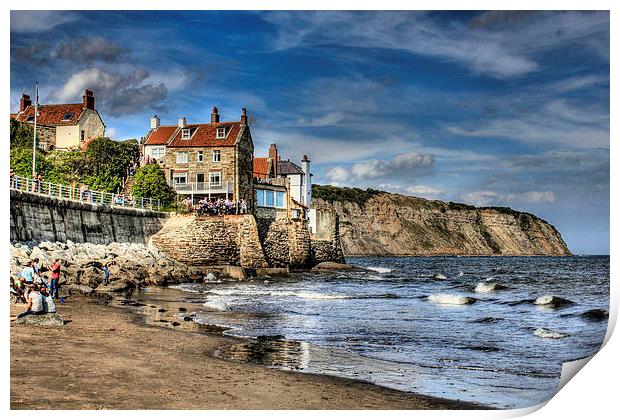  Robin Hoods Bay Print by Martin Parkinson