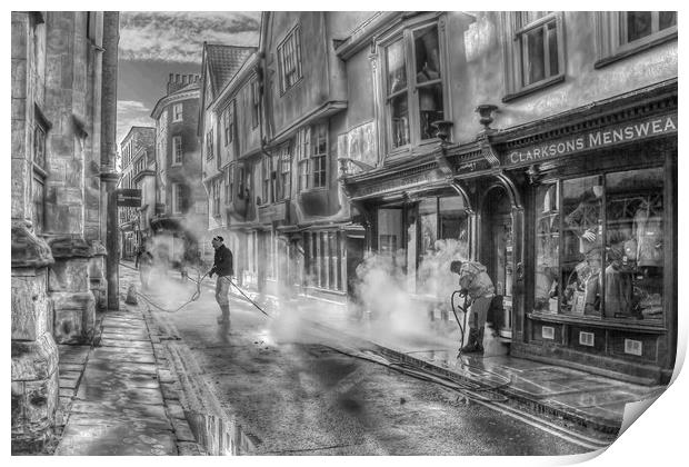 York Street Clean Print by Martin Parkinson