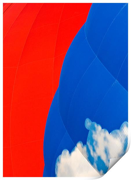 Balloon Abstract Print by Brian Roscorla