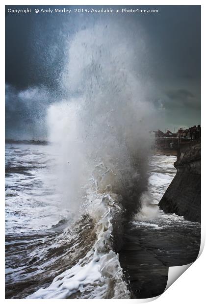 An Even Bigger Splash Print by Andy Morley