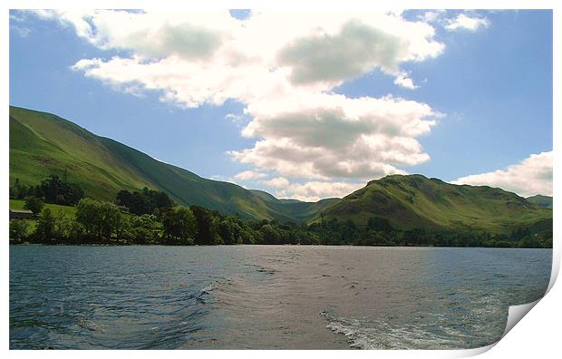 A day in the Lakes Print by charlie Mellow