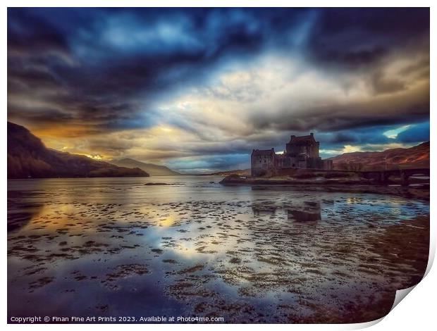Eilean Donan Castle Print by Aj’s Images