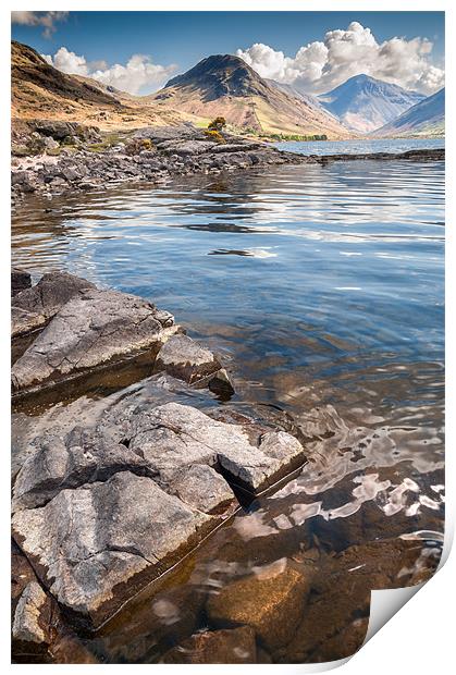 Wastwater Print by Stephen Mole