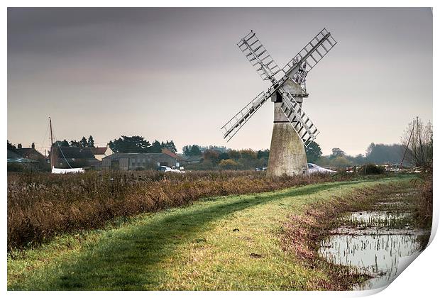 Thurne Mill Print by Stephen Mole