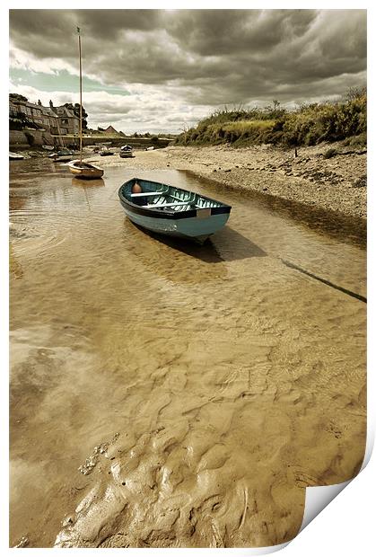 Tides out Print by Stephen Mole
