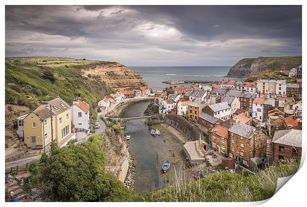  Staithes, North Yorkshire Print by Stephen Mole