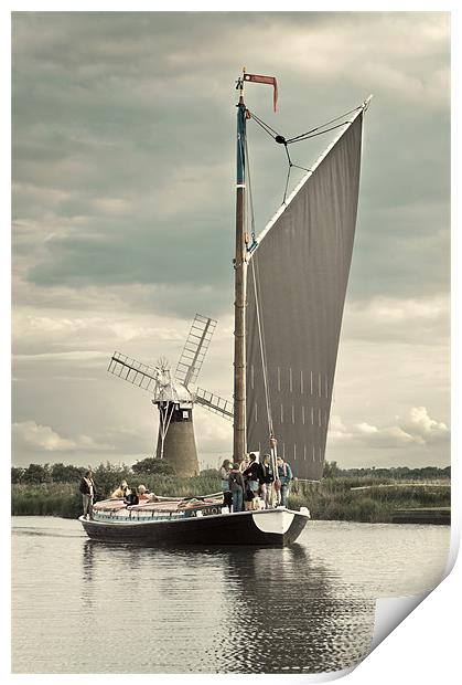 The Wherry Albion .. Toned Print by Stephen Mole