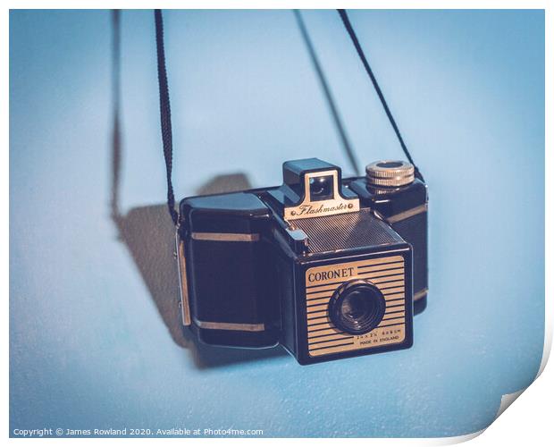 Cool Camera Print by James Rowland