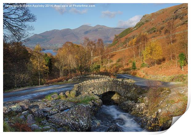  Ashness Bridge Print by Martin Appleby