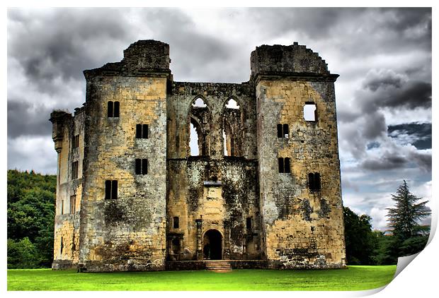 Old Warbour Castle 1 Print by Dave Windsor