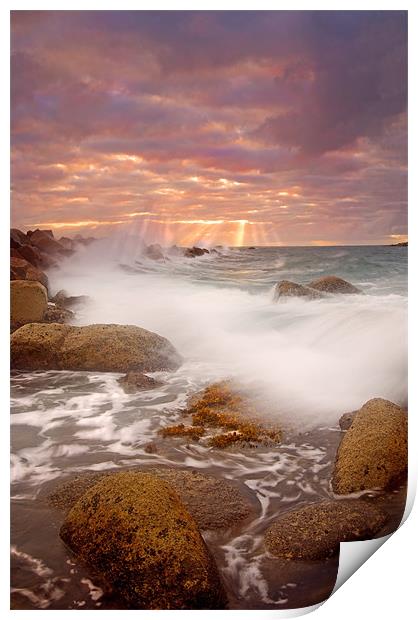 Dawn Tide Rising  Print by Mike Dawson