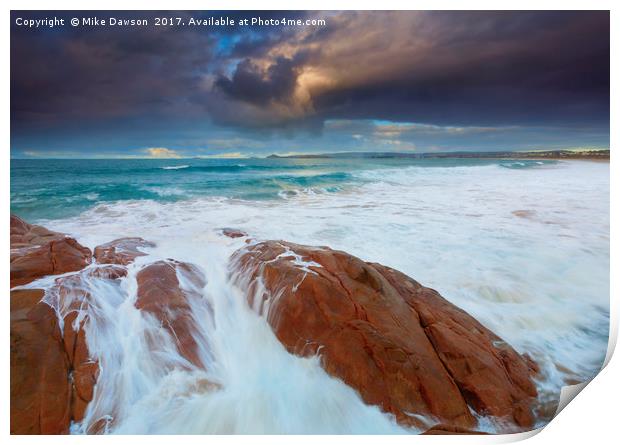 Storm Tides Print by Mike Dawson