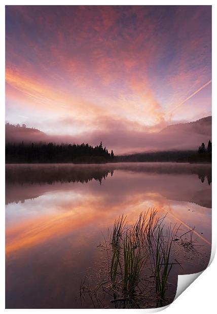 Heavenly Skies Print by Mike Dawson