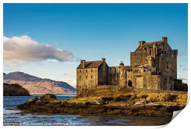 Eilean Donan Castle Print by Mark Pritchard