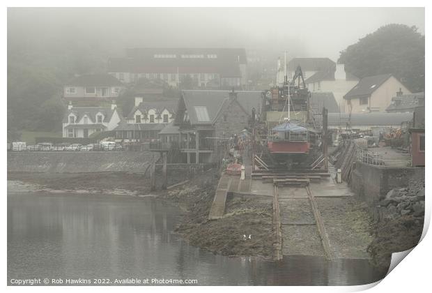 Misty Mallaig  Print by Rob Hawkins