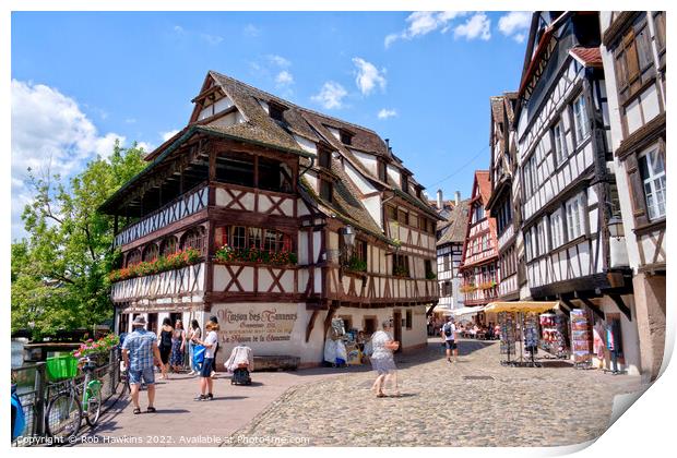 Strasbourg Petite France Print by Rob Hawkins