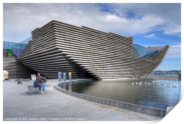 Dundee V & A  Print by Rob Hawkins