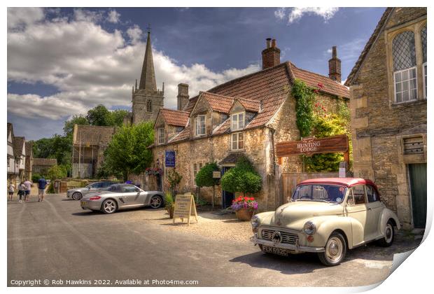 Lacock Minor  Print by Rob Hawkins