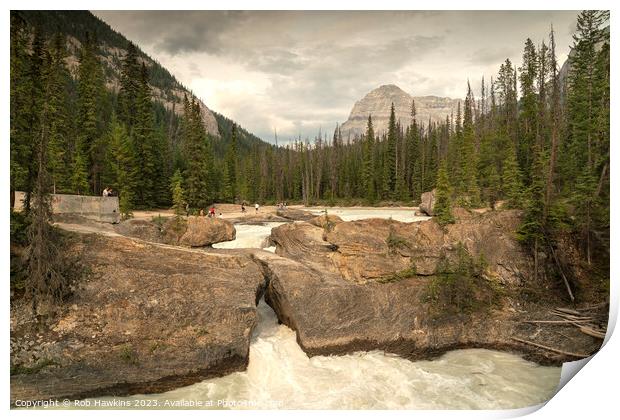 Natural Bridge  Print by Rob Hawkins