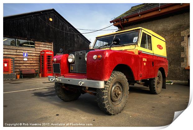 British Rail Landy Print by Rob Hawkins